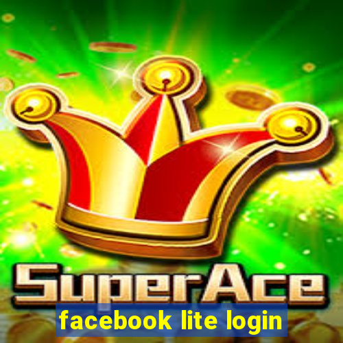 facebook lite login